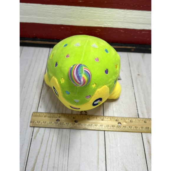 Lot of 2 Tasty Peach Studios Pastel Lollipop NOMWHAL 9” Narwhal Whale Plush 2021 - Picture 4 of 16